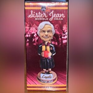 Loyola Uni Chi Ramblers Sister Jean Commemorative Bobble-head Figurine 🏀